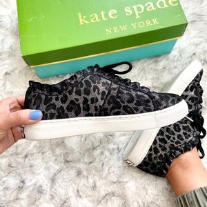 kate spade lynn leather sneaker
